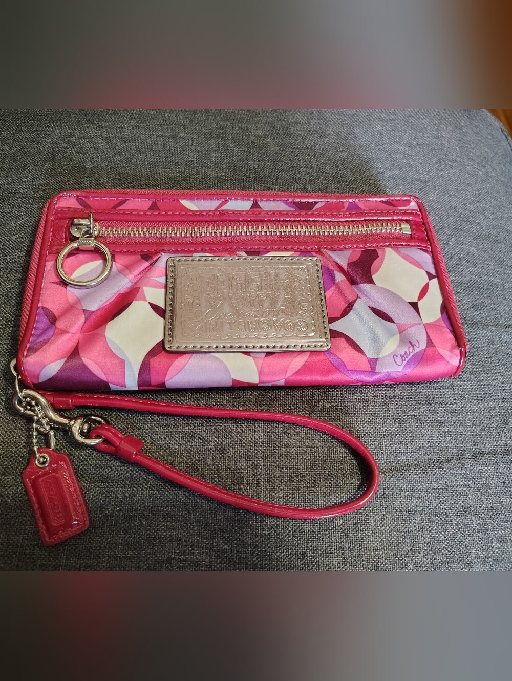 Coach Poppy Wristlet Wallet